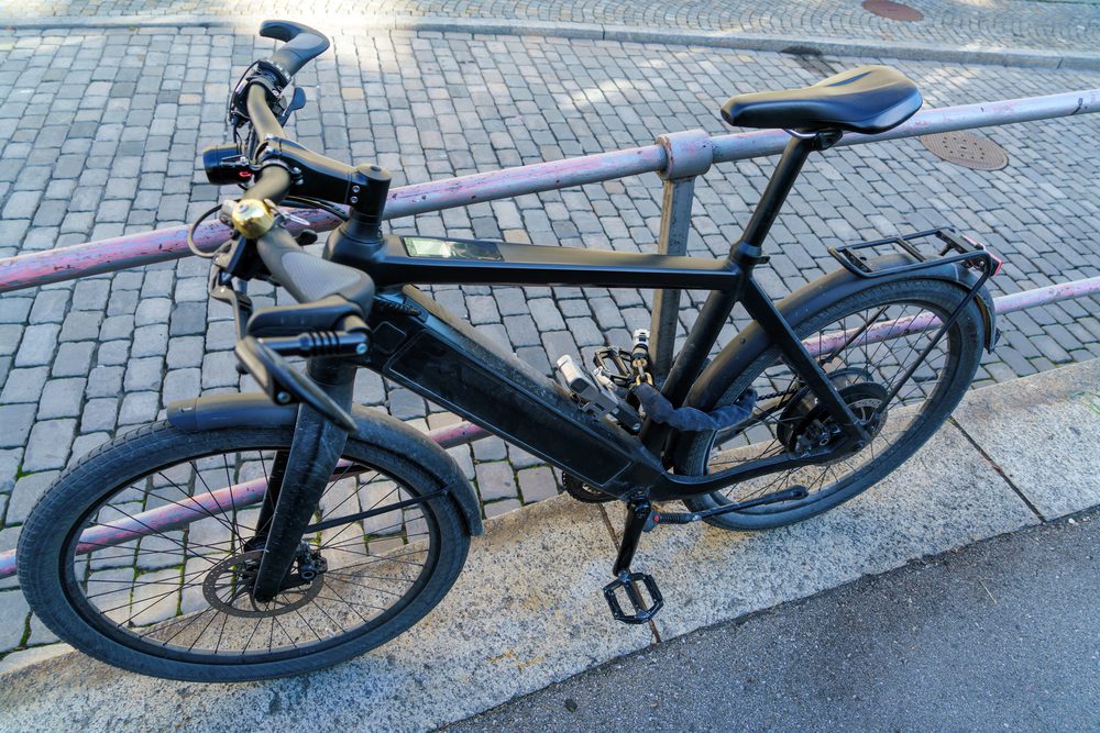 What happens when an e-bike runs out of charge?