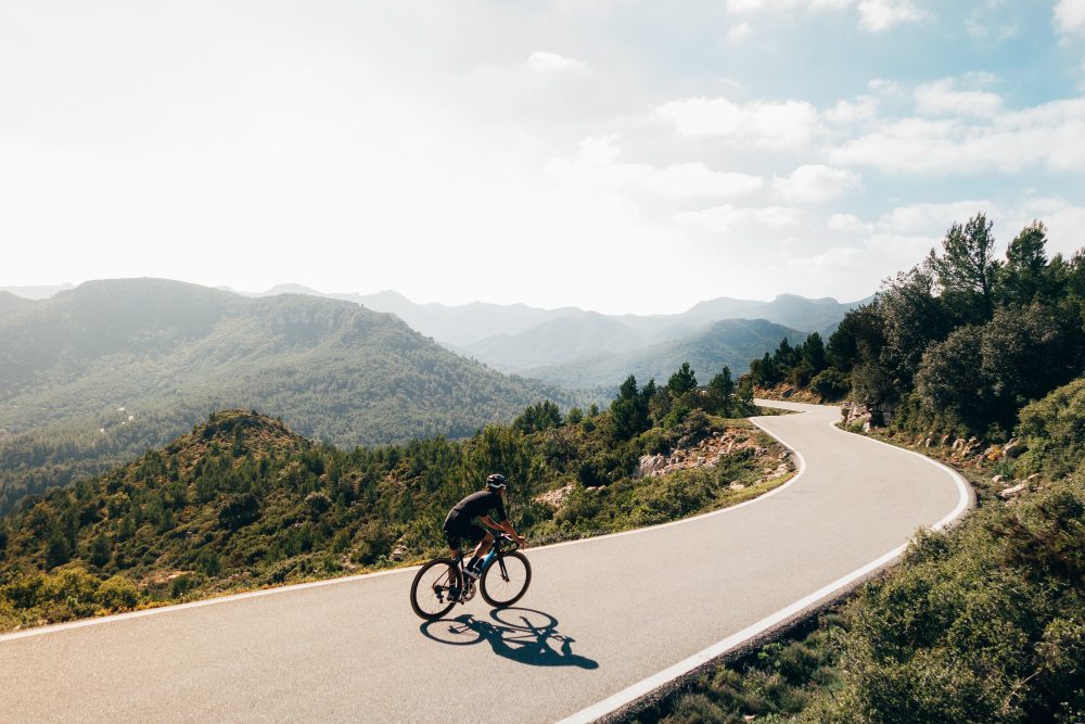 How do you cycle uphill with gears?