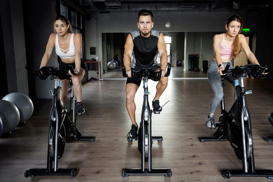 Can you stand and pedal on an upright bike?